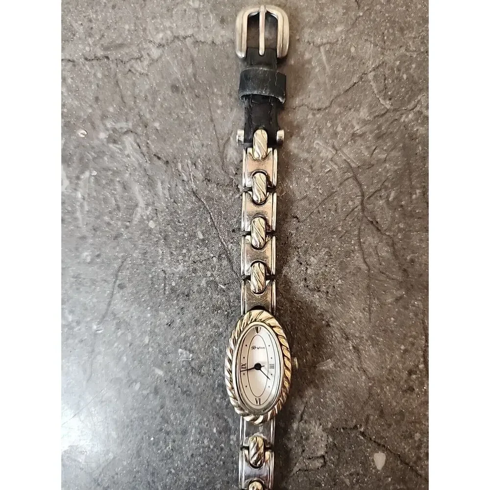 Brighton Womens Baja‎ Watch Oval Shape Roman Numerals